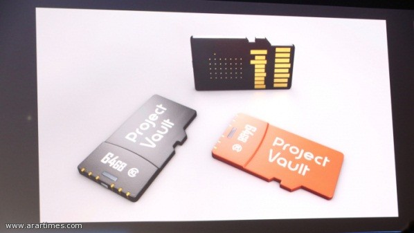    Project Vault        Micro SD